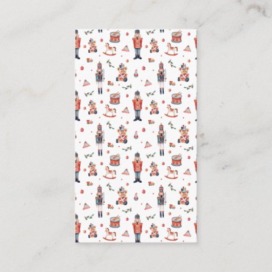 Babynahrung Begleitkarte (Rückseite)