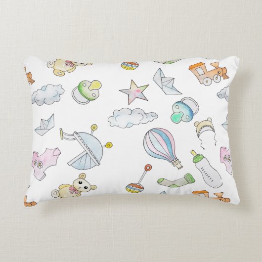 Babynahrung Dekokissen (Vorderseite)