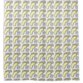 Babynahrung Duschvorhang (Vorderseite)