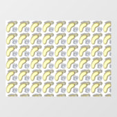 Babynahrung Fensteraufkleber (Blatt)