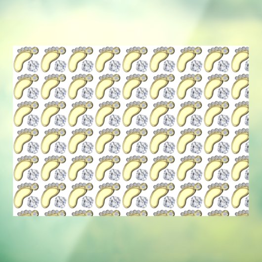 Babynahrung Fensteraufkleber (Blatt 3)