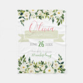 Babynahrung Fleecedecke (Vorderseite)