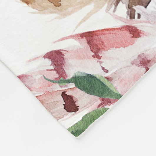 Babynahrung Fleecedecke (Ecke)