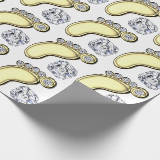 Babynahrung Geschenkpapier (Ecke)