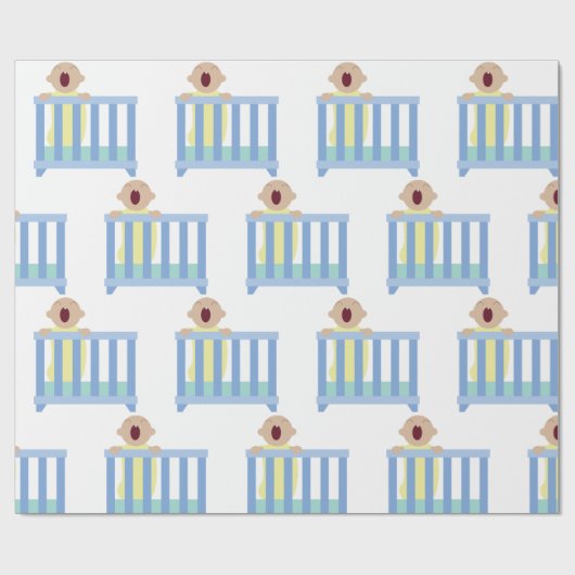 Babynahrung Geschenkpapier (Flach)