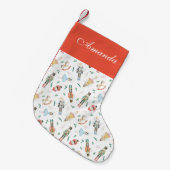 Babynahrung Kleiner Weihnachtsstrumpf (Vorderansicht (hängend))