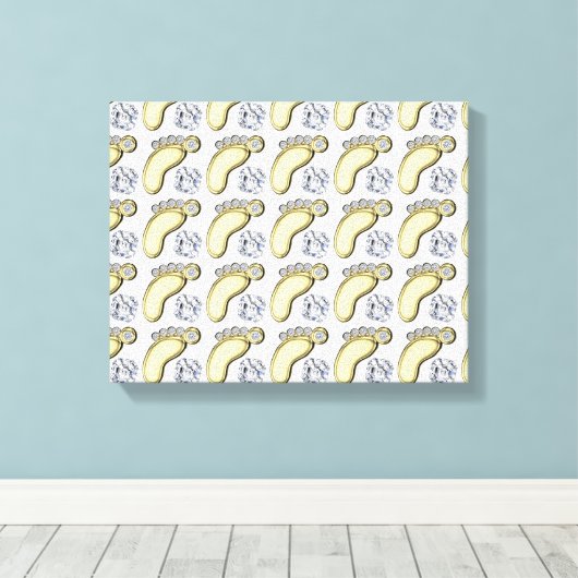 Babynahrung Leinwanddruck (Insitu (Holzboden))