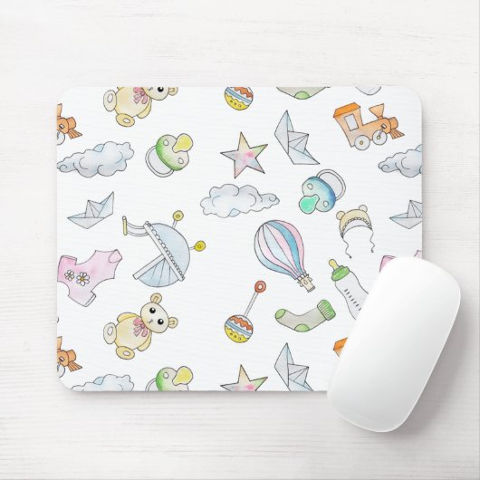 Babynahrung Mousepad (Mit Mouse)