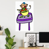 Babynahrung Poster (Heimbüro)