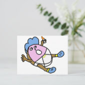 Babynahrung Postkarte (Stehend Vorderseite)