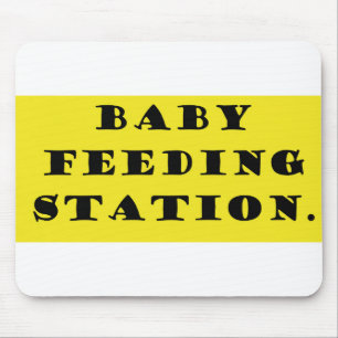Babynahrungsstation Mousepad