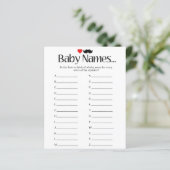 Babynamen - Baby-Dusche (Stehend Vorderseite)