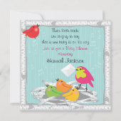 Babynest Babydusche Einladung (Vorderseite)