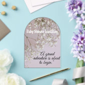 Babyparty Acryleinladungen (Insitu (Hochzeit))