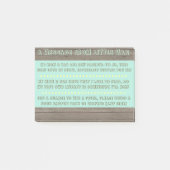 Babyparty-Anmerkung Post-it Klebezettel (Vorderseite)