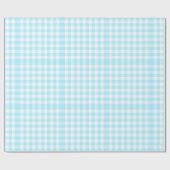 Babyparty, Baby, blau Geschenkpapier (Flach)