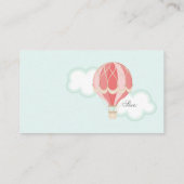 Babyparty Begleitkarte (Rückseite)