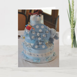 Babyparty Dankeskarte