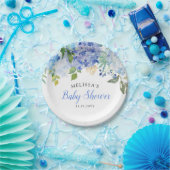 Babyparty des Carolina-Blüten-Blumenstrauß-| Pappteller (Party)