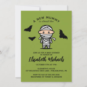 Babyparty   Eine neue Mummy ist fast fällig Mitteilungskarte