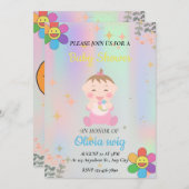 Babyparty Einladung (Vorne/Hinten)