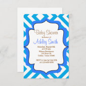 Babyparty Einladung (Vorne/Hinten)