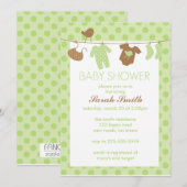 Babyparty Einladung (Vorne/Hinten)