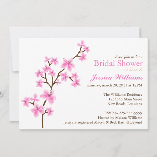 Babyparty Einladung (Vorderseite)