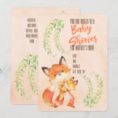 Babyparty Einladung (Vorne/Hinten)