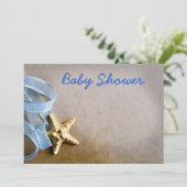 Babyparty Einladung (Stehend Vorderseite)