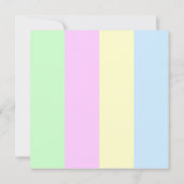 Babyparty Einladung (Rückseite)