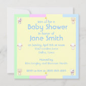 Babyparty Einladung (Vorderseite)