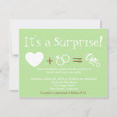 Babyparty Einladung (Vorderseite)