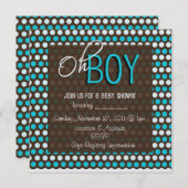 Babyparty Einladung (Vorne/Hinten)