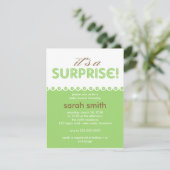 Babyparty Einladung (Stehend Vorderseite)