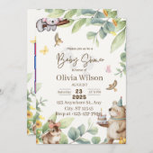 Babyparty Einladung (Vorne/Hinten)