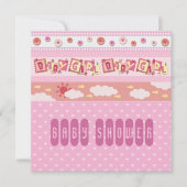 Babyparty Einladung (Vorderseite)