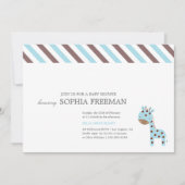 BABYPARTY-EINLADUNG DER GIRAFFEN-%PIPE% EINLADUNG (Vorderseite)