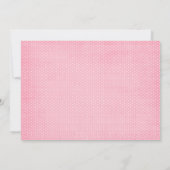 Babyparty-Einladung des Baby-Q Einladung (Rückseite)