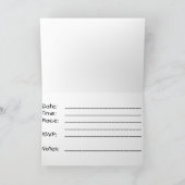 Babyparty-Einladung Einladung (Innenseite)