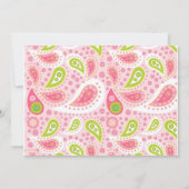 Babyparty-Einladung Einladung (Rückseite)