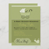 Babyparty-Einladung Einladung (Vorne/Hinten)