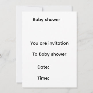 Babyparty-Einladung Save The Date
