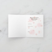 Babyparty-Einladungs-Karte Einladung (Innenseite)