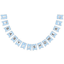 Babyparty-Fahne - Waldgeschöpfe