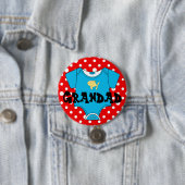 Babyparty-Familienname-Bevorzugung Button (Beispiel)