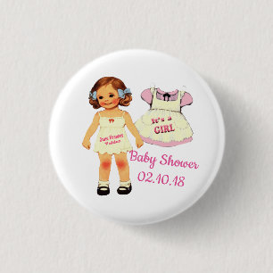 Babyparty für Juni-Knopf Button