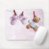 Babyparty für Mädchen Mousepad (Mit Mouse)