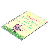 Babyparty-Gast-Buch Notizblock (Linke Seite)