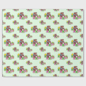 Babyparty Geschenkpapier (Flach)